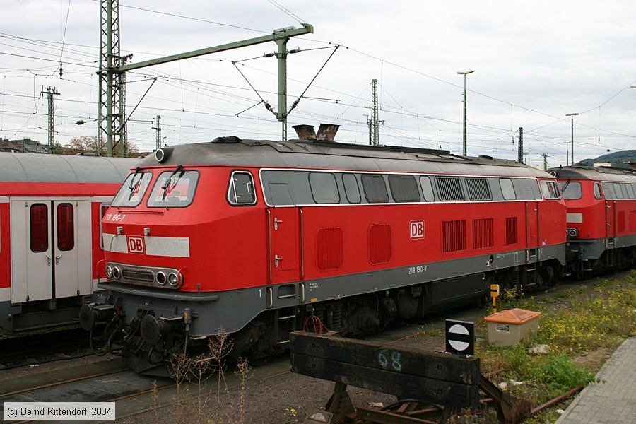 Deutsche Bahn - 218190-7
/ Bild: db2181907_e0010070.jpg