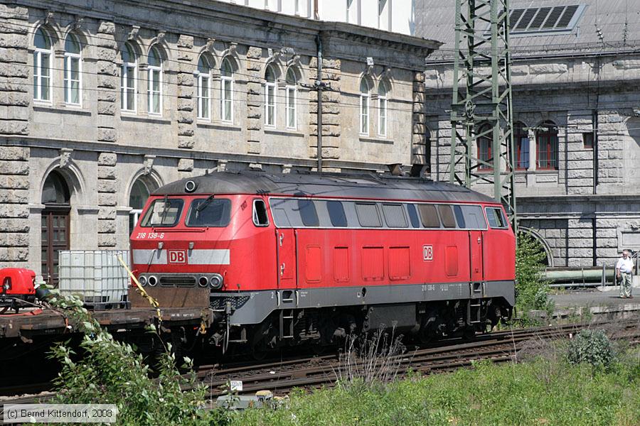 Deutsche Bahn - 218138-6
/ Bild: db2181386_bk0805110259.jpg