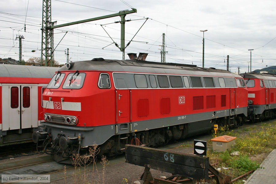 Deutsche Bahn - 218190-7
/ Bild: db2181907_e0010070.jpg