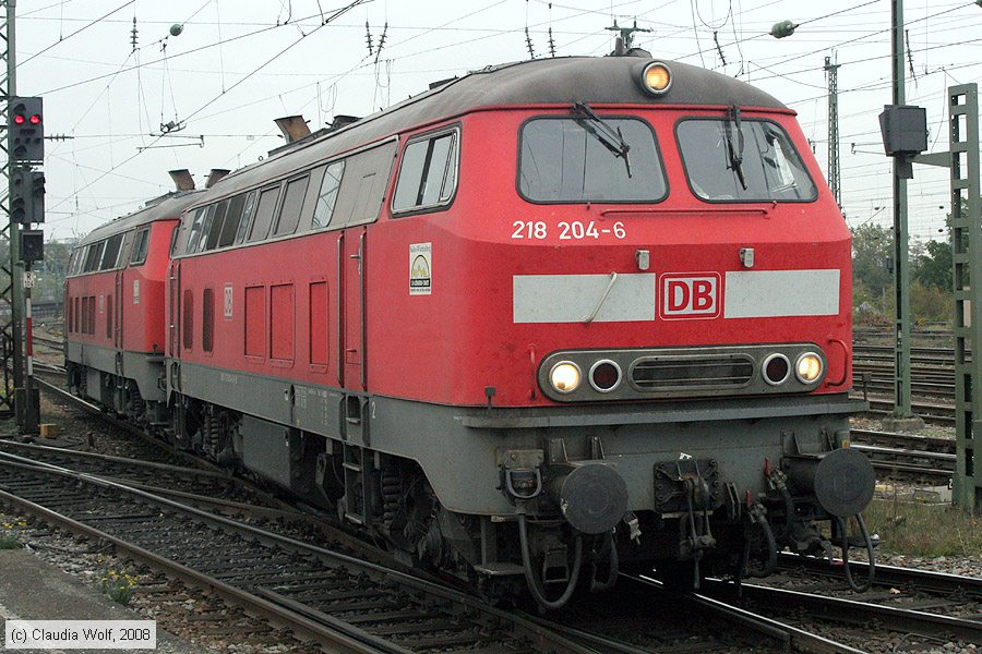 Deutsche Bahn - 218204-6
/ Bild: db2182046_cw0810240115.jpg Deutsche Bahn - 218204-6
/ Bild: db2182046_cw0810240115.jpg