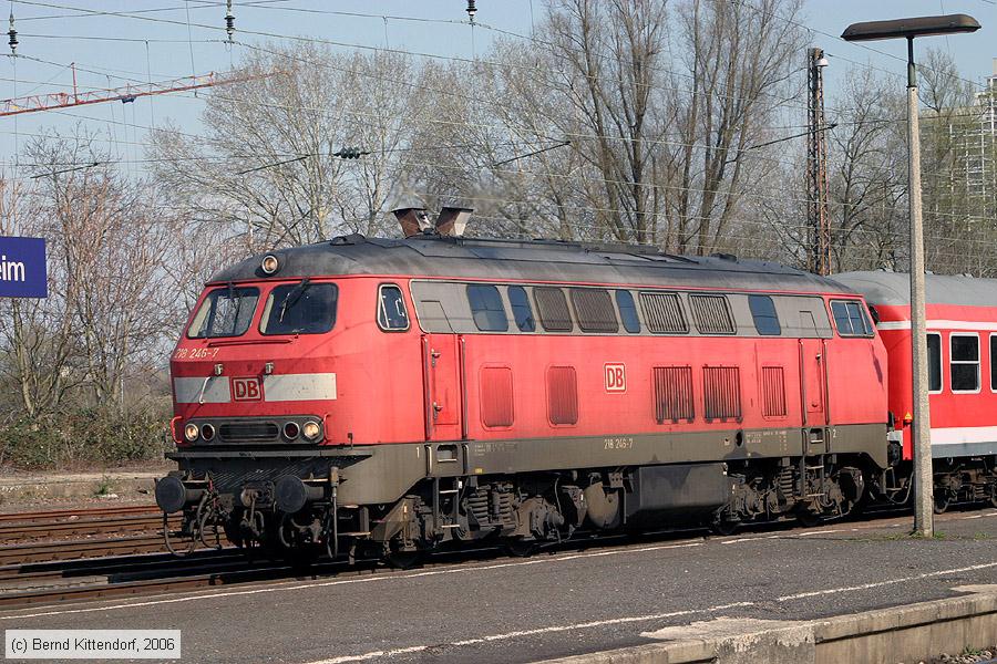 Deutsche Bahn - 218246-7
/ Bild: db2182467_bk0604070002.jpg