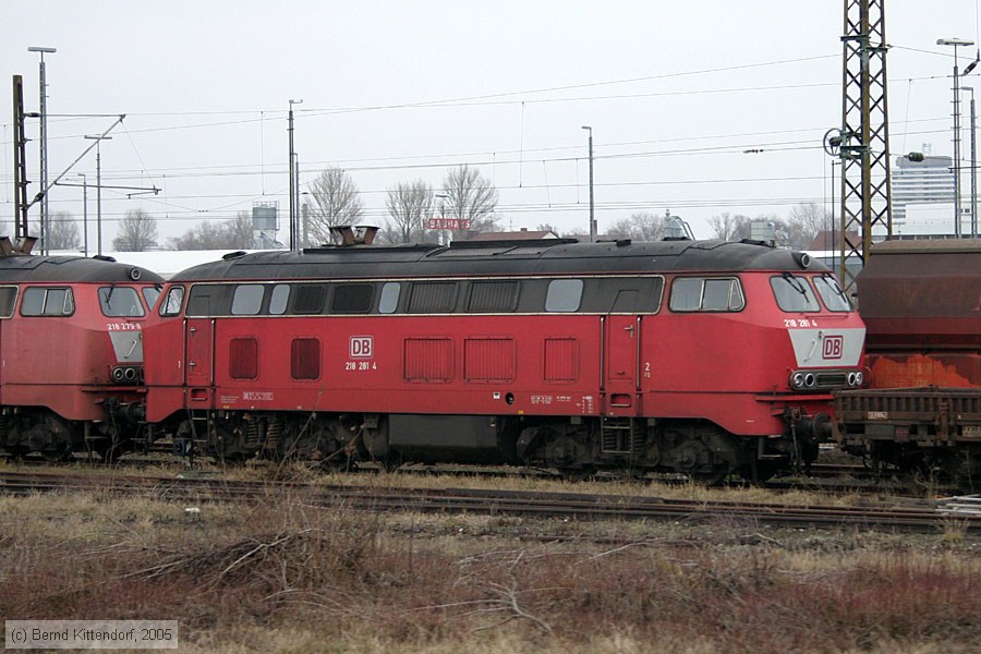 Deutsche Bahn - 218281-4
/ Bild: db2182814_e0014843.jpg Deutsche Bahn - 218281-4
/ Bild: db2182814_e0014843.jpg