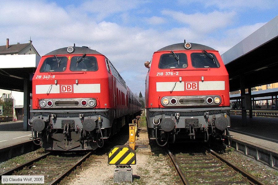 Deutsche Bahn - 218340-8 und 218376-2
/ Bild: db2183408_cw008619.jpg