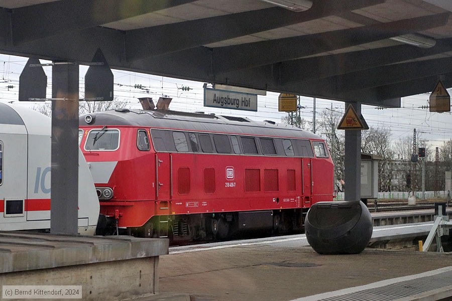 Deutsche Bahn - 218406-7
/ Bild: db2184067_bk2403240030.jpg Deutsche Bahn - 218406-7
/ Bild: db2184067_bk2403240030.jpg