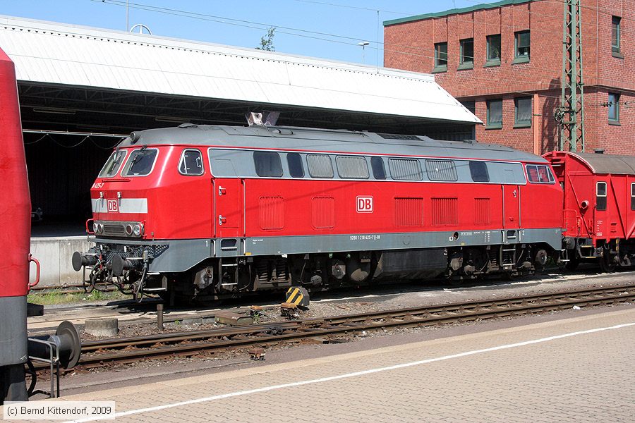 Deutsche Bahn - 218425-7
/ Bild: db2184257_bk0905230062.jpg Deutsche Bahn - 218425-7
/ Bild: db2184257_bk0905230062.jpg
