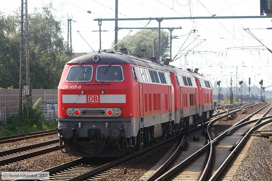 Deutsche Bahn - 218457-0
/ Bild: db2184570_bk0708260147.jpg Deutsche Bahn - 218457-0
/ Bild: db2184570_bk0708260147.jpg