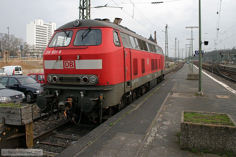Deutsche Bahn - 218831-6
/ Bild: db2188316_e0015605.jpg