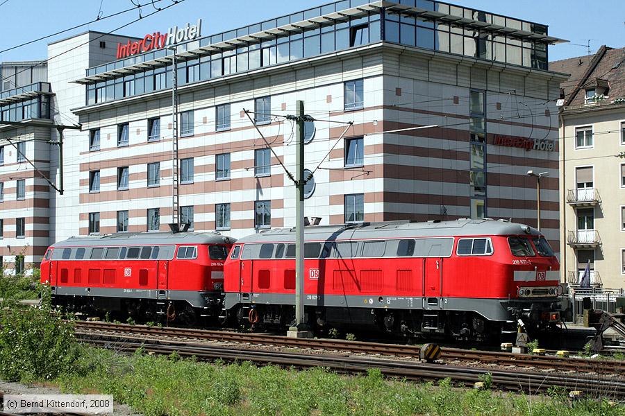 Deutsche Bahn - 218824-1 und 218837-3
/ Bild: db2188241_bk0805110229.jpg