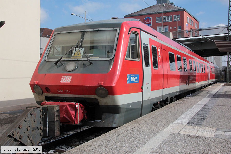 Deutsche Bahn - 610 014
/ Bild: db610014_bk1303140019.jpg