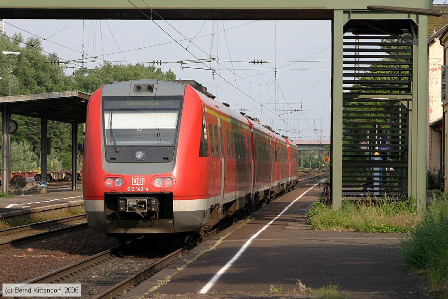 Deutsche Bahn - 612140-4
/ Bild: db6121404_e0021486.jpg Deutsche Bahn - 612140-4
/ Bild: db6121404_e0021486.jpg