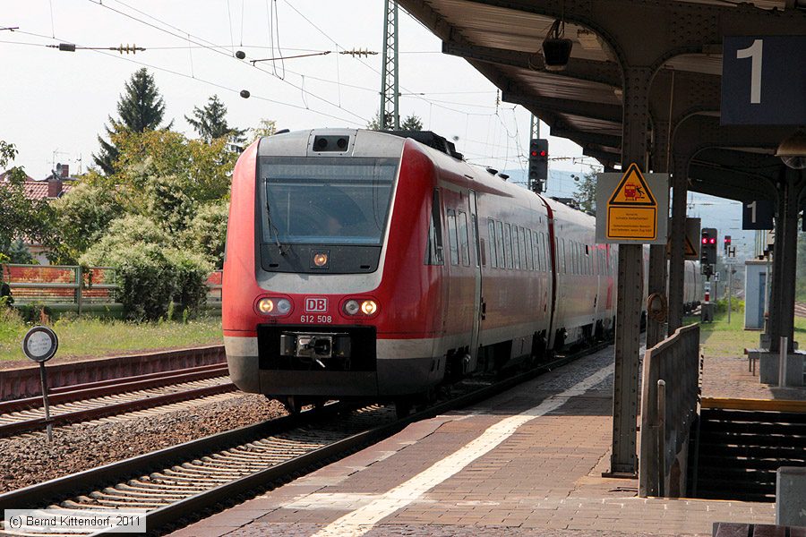Deutsche Bahn - 612 508
/ Bild: db612508_bk1108230113.jpg