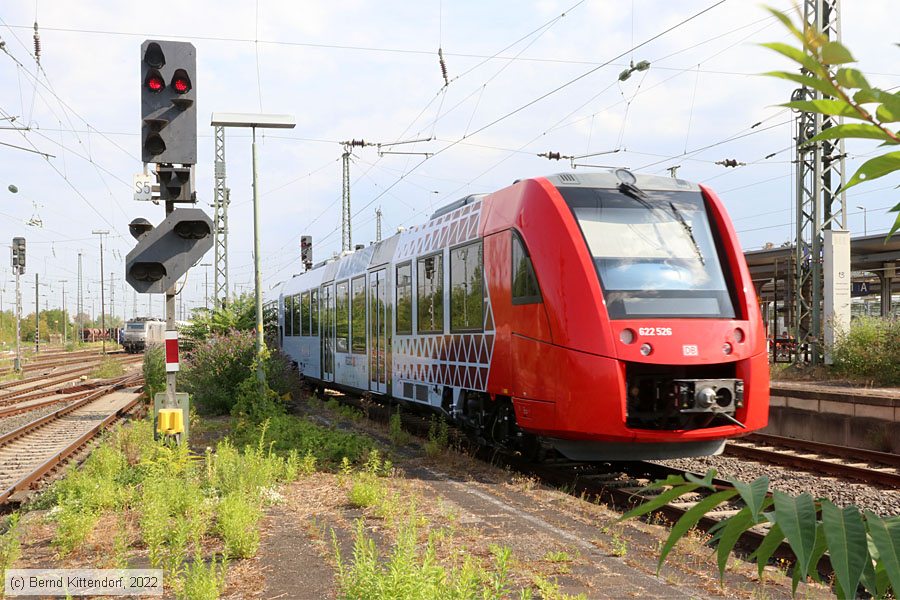 Deutsche Bahn - 622 526
/ Bild: db622526_bk2208260033.jpg