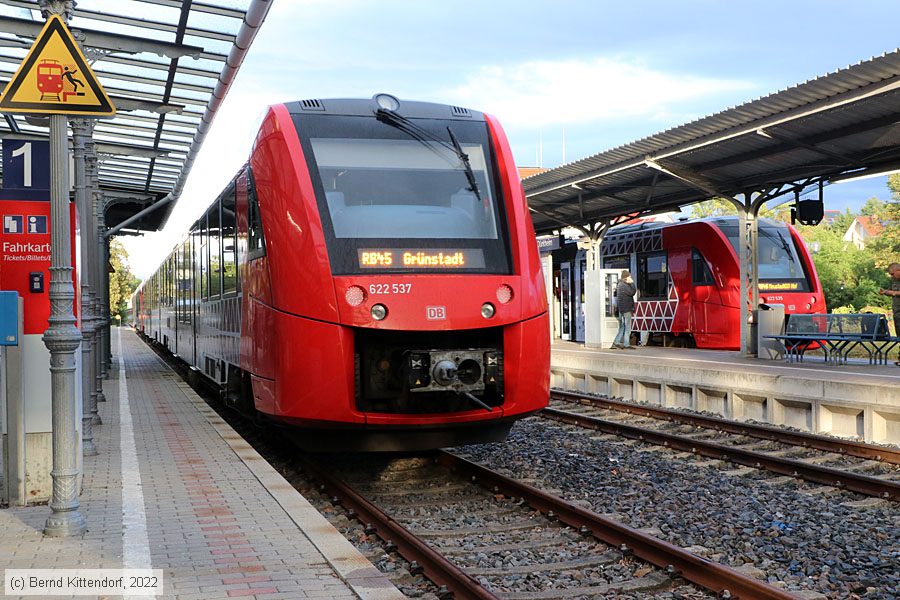 Deutsche Bahn - 622 537
/ Bild: db622537_bk2209160228.jpg