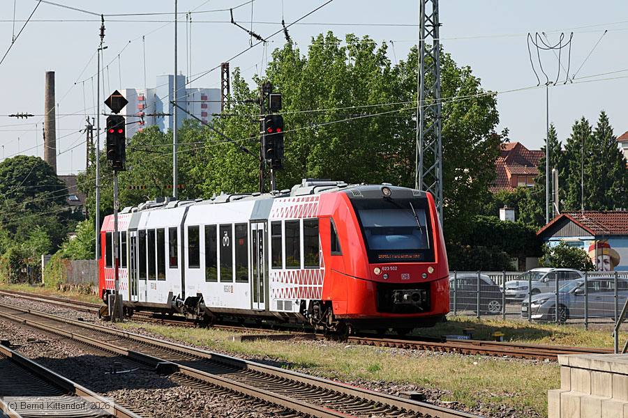 Deutsche Bahn - 623 502
/ Bild: db623502_bk2606220008.jpg Deutsche Bahn - 623 502
/ Bild: db623502_bk2606220008.jpg