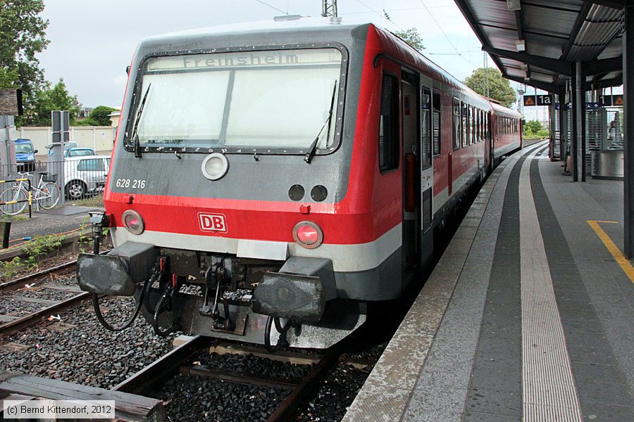 Deutsche Bahn - 628 216
/ Bild: db628216_bk1205150040.jpg