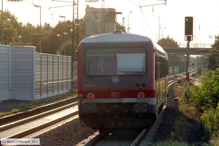 Deutsche Bahn - 628 220
/ Bild: db628220_bk1107110092.jpg Deutsche Bahn - 628 220
/ Bild: db628220_bk1107110092.jpg
