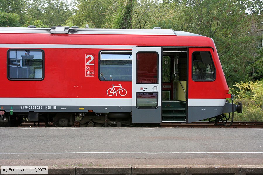Deutsche Bahn - 628 260
/ Bild: db628260_bk0909100018.jpg Deutsche Bahn - 628 260
/ Bild: db628260_bk0909100018.jpg