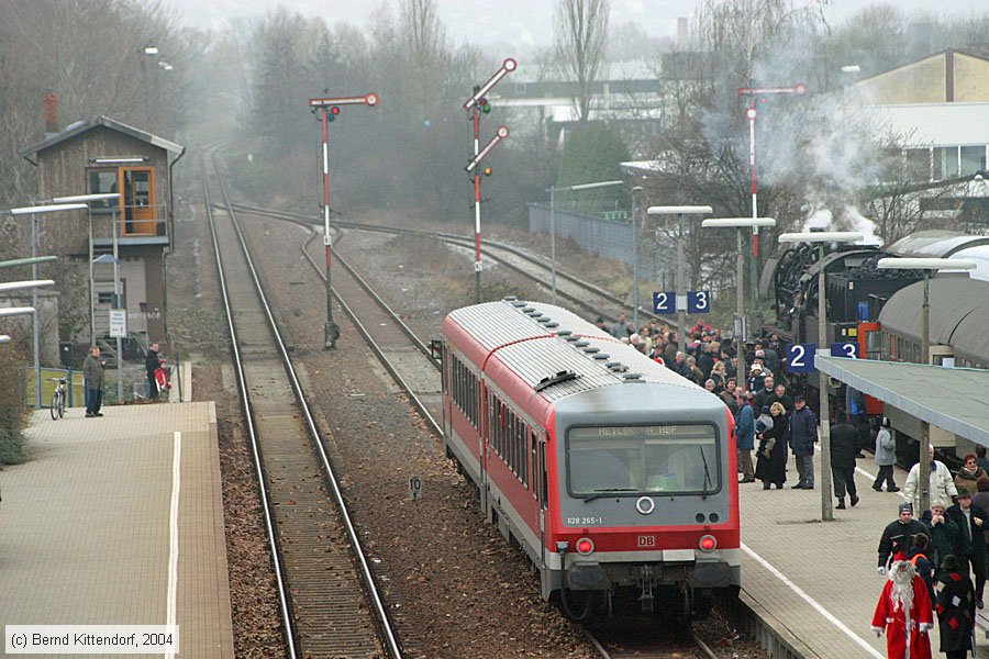 Deutsche Bahn - 628265-1
/ Bild: db6282651_e0012134.jpg Deutsche Bahn - 628265-1
/ Bild: db6282651_e0012134.jpg