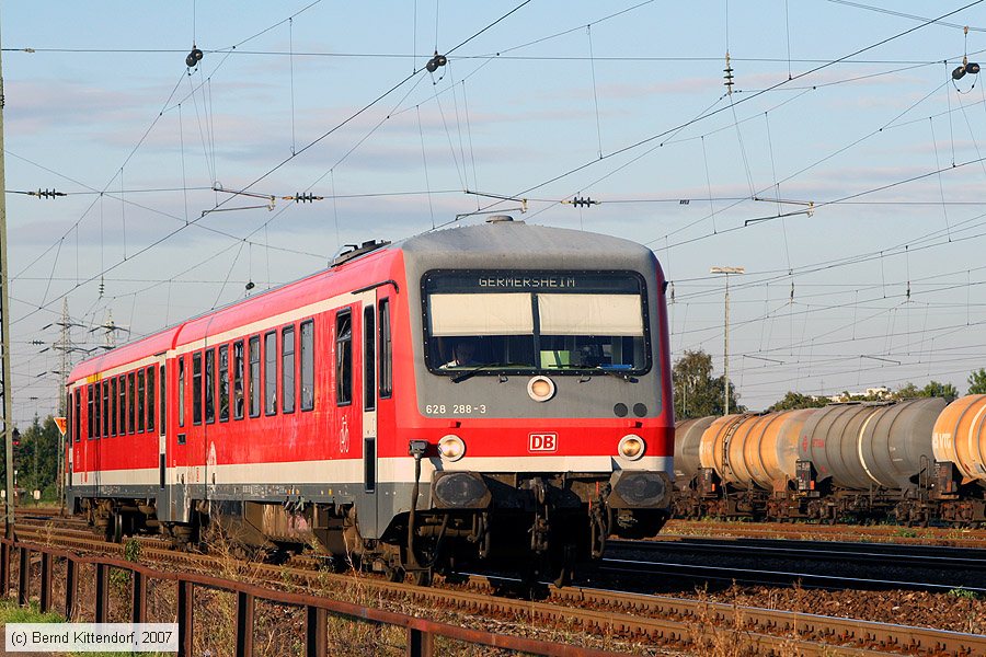 Deutsche Bahn - 628288-3
/ Bild: db6282883_bk0709200027.jpg