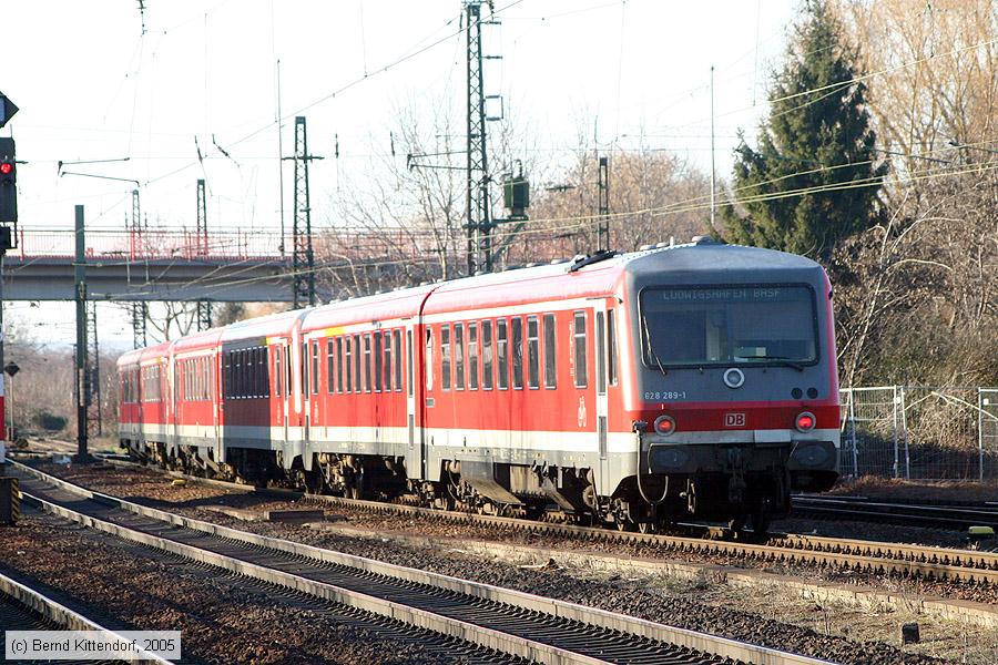 Deutsche Bahn - 628289-1
/ Bild: db6282891_e0013398.jpg Deutsche Bahn - 628289-1
/ Bild: db6282891_e0013398.jpg