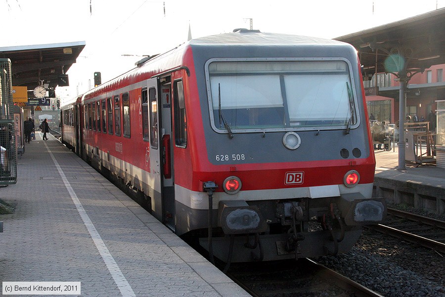 Deutsche Bahn - 628 508
/ Bild: db628508_bk1102160403.jpg