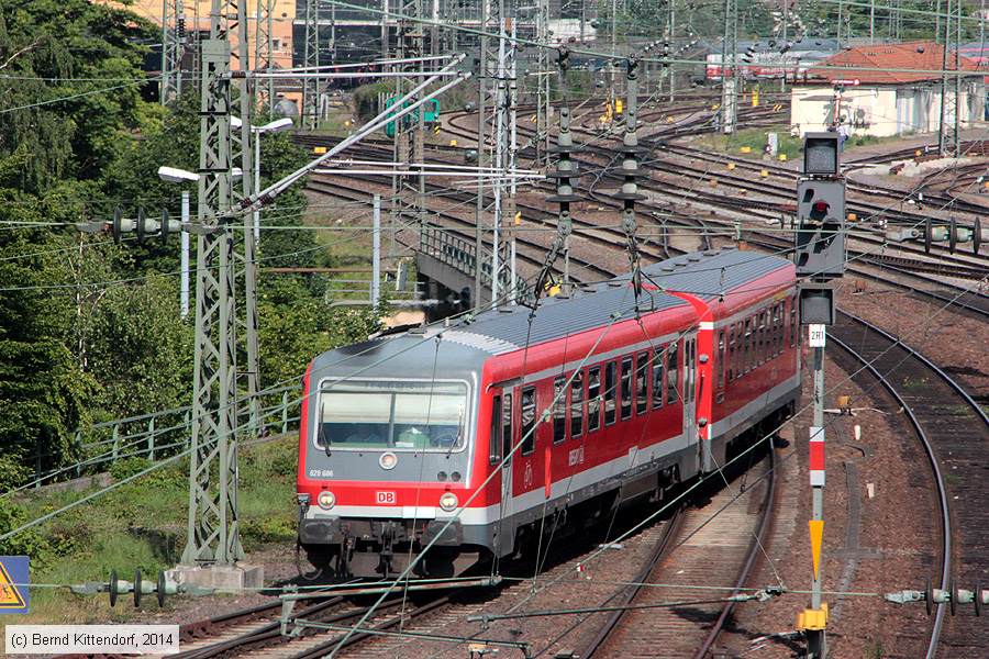 Deutsche Bahn - 628 686
/ Bild: db628686_bk1405310148.jpg Deutsche Bahn - 628 686
/ Bild: db628686_bk1405310148.jpg