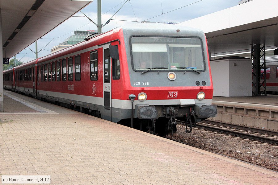 Deutsche Bahn - 629 288
/ Bild: db629288_bk1207200106.jpg