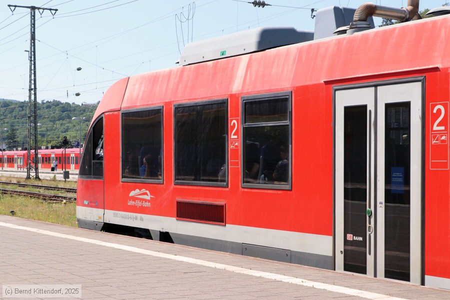 Deutsche Bahn - 640 013
/ Bild: db640013_bk2507030088.jpg Deutsche Bahn - 640 013
/ Bild: db640013_bk2507030088.jpg
