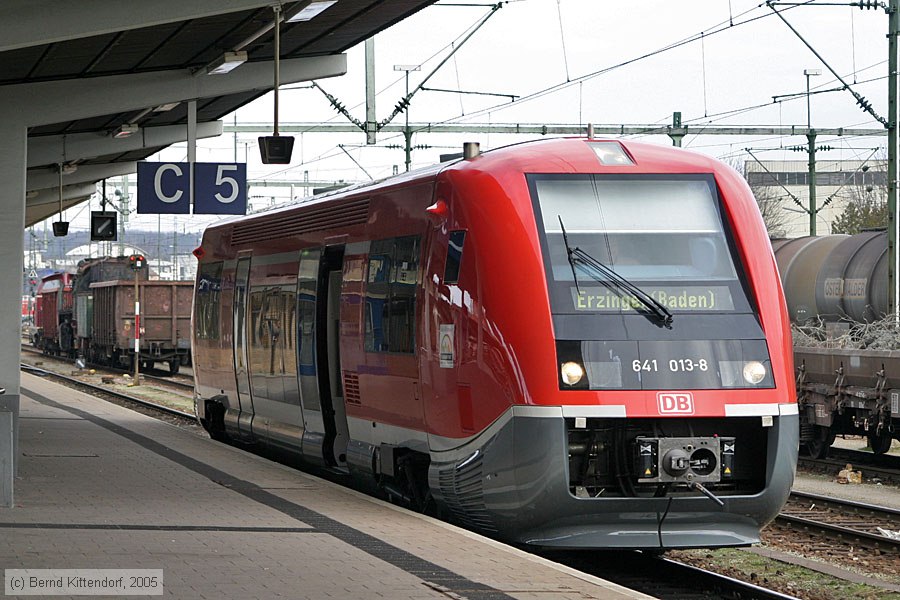 Deutsche Bahn - 641013-8
/ Bild: db6410138_e0015059.jpg