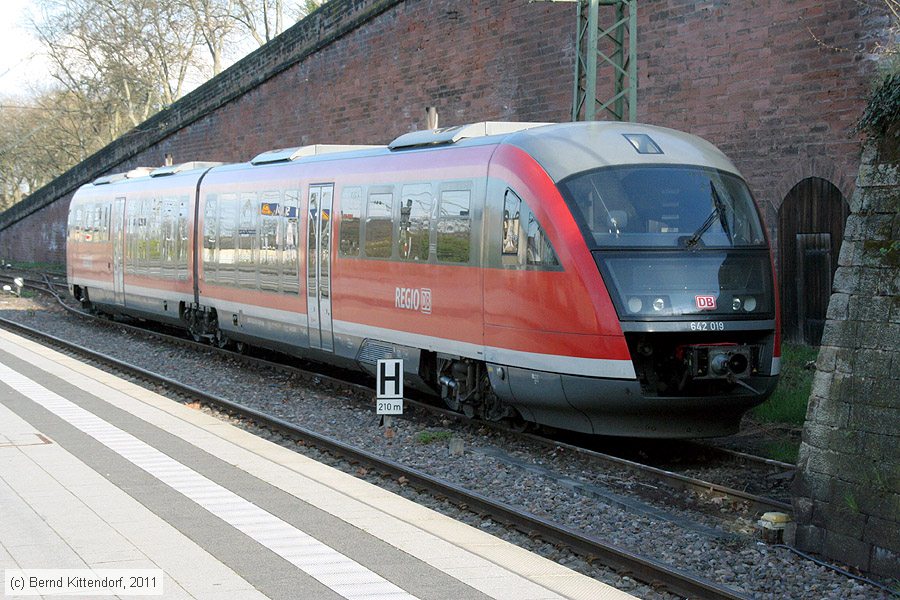 Deutsche Bahn - 642 019
/ Bild: db642019_bk1104040036.jpg