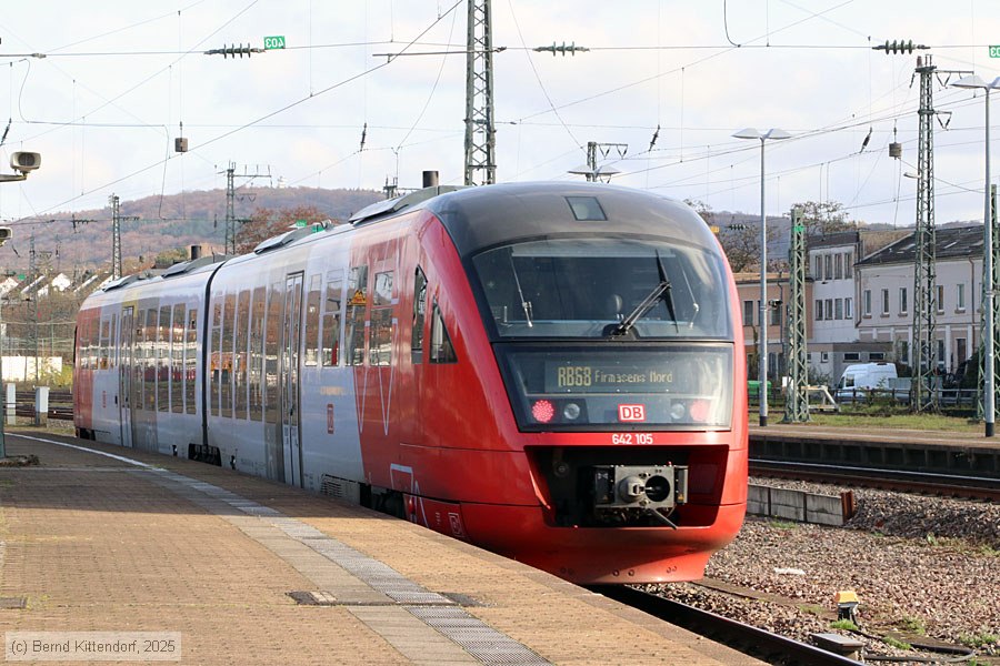 Deutsche Bahn - 642 105
/ Bild: db642105_bk2511110030.jpg