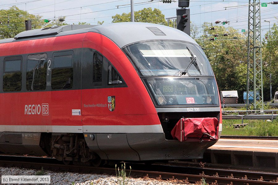 Deutsche Bahn - 642 106
/ Bild: db642106_bk1306060042.jpg