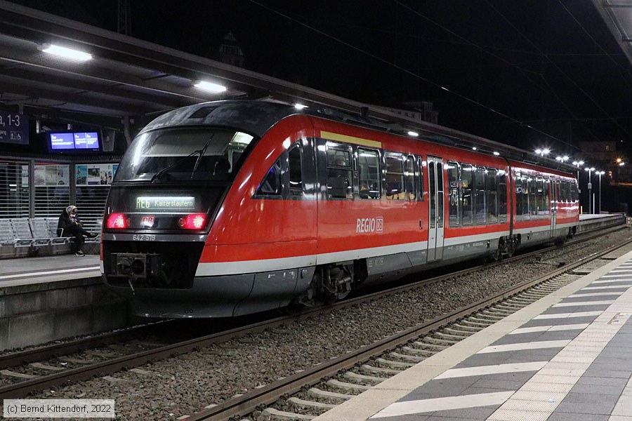 Deutsche Bahn - 642 519
/ Bild: db642519_bk2209300269.jpg Deutsche Bahn - 642 519
/ Bild: db642519_bk2209300269.jpg