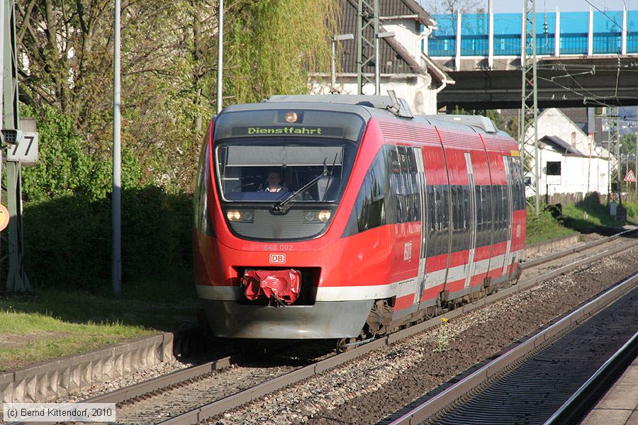 Deutsche Bahn - 643 002
/ Bild: db643002_bk1004220426.jpg