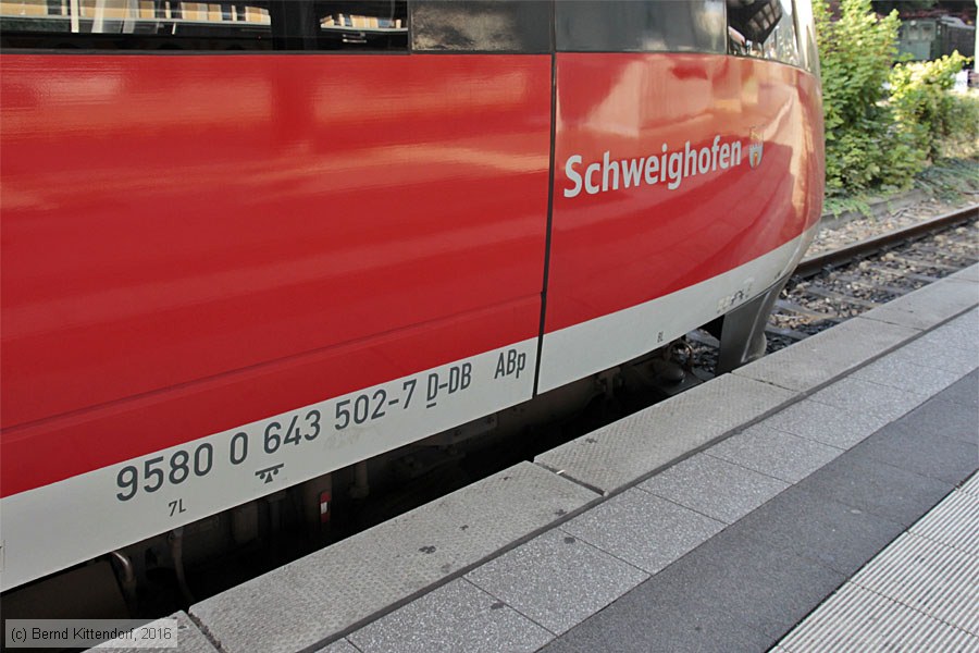 Deutsche Bahn - 643 502 513
/ Bild: db643502_bk1609230019.jpg