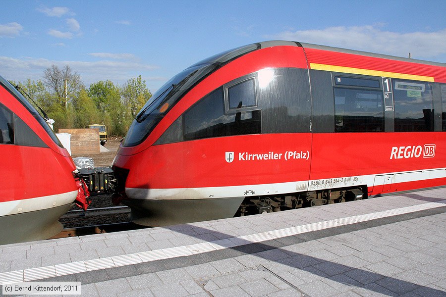 Deutsche Bahn - 643 514
/ Bild: db643514_bk1104040025.jpg
