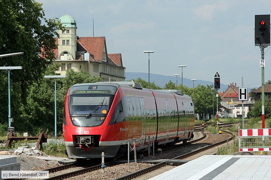 Deutsche Bahn - 643 514
/ Bild: db643514_bk1105200010.jpg