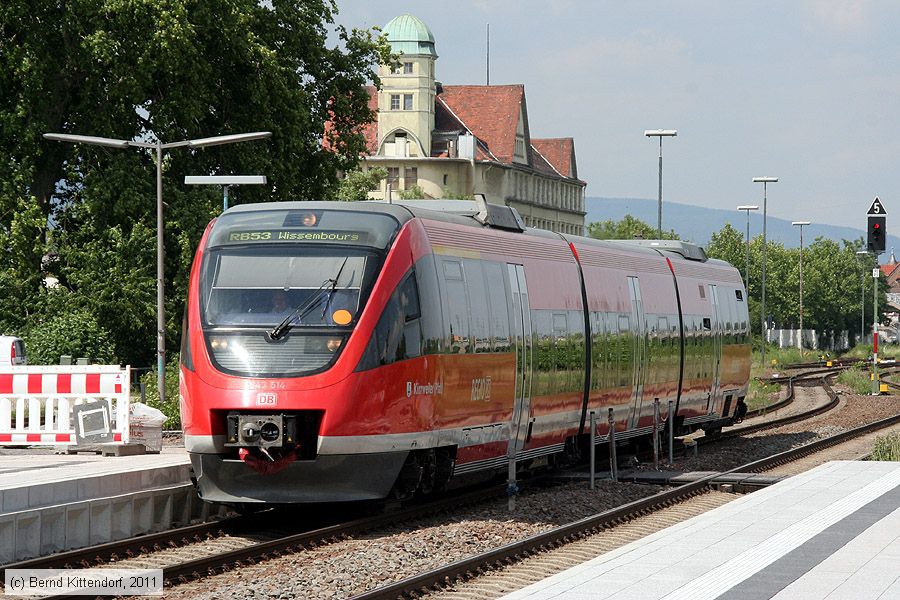 Deutsche Bahn - 643 514
/ Bild: db643514_bk1105200011.jpg
