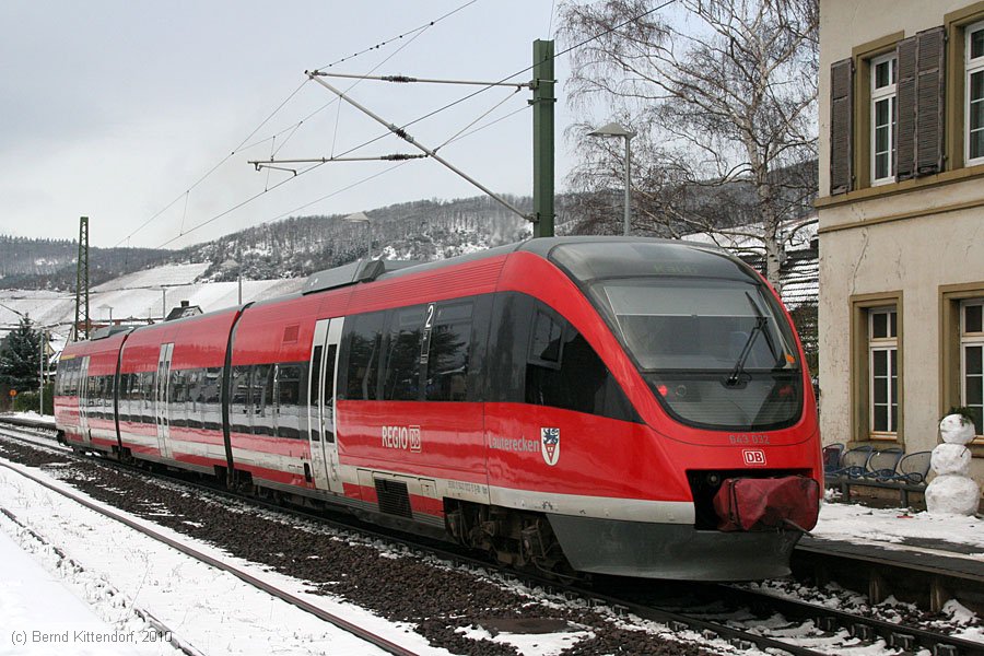 Deutsche Bahn - 643 032
/ Bild: db643032_bk1012090257.jpg Deutsche Bahn - 643 032
/ Bild: db643032_bk1012090257.jpg
