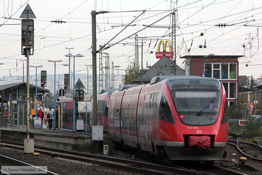 Deutsche Bahn - 643 039
/ Bild: db643039_bk1111050048.jpg