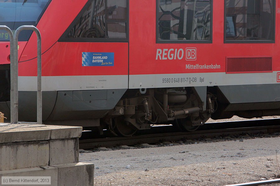 Deutsche Bahn - 648 811
/ Bild: db648811_bk1303150153.jpg Deutsche Bahn - 648 811
/ Bild: db648811_bk1303150153.jpg