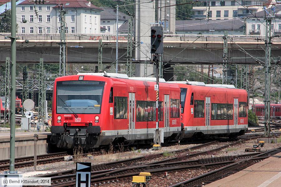 Deutsche Bahn - 650 022
/ Bild: db650022_bk1407250093.jpg Deutsche Bahn - 650 022
/ Bild: db650022_bk1407250093.jpg