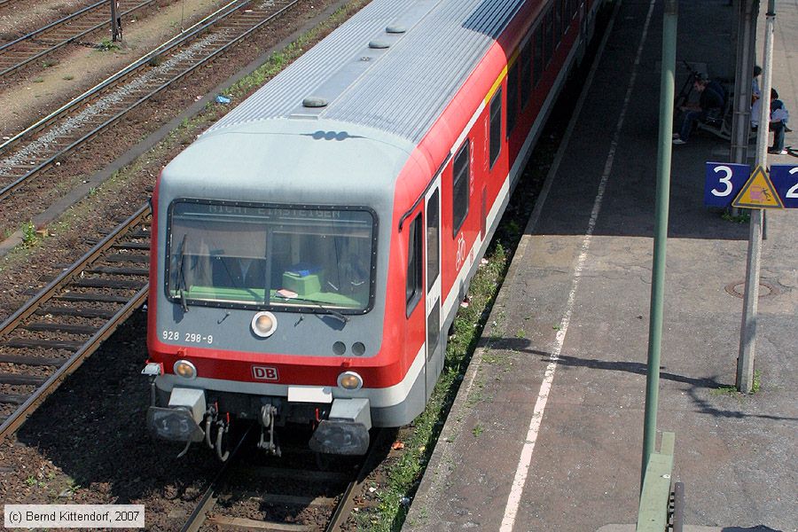 Deutsche Bahn - 928298-9
/ Bild: db9282989_bk0705310010.jpg