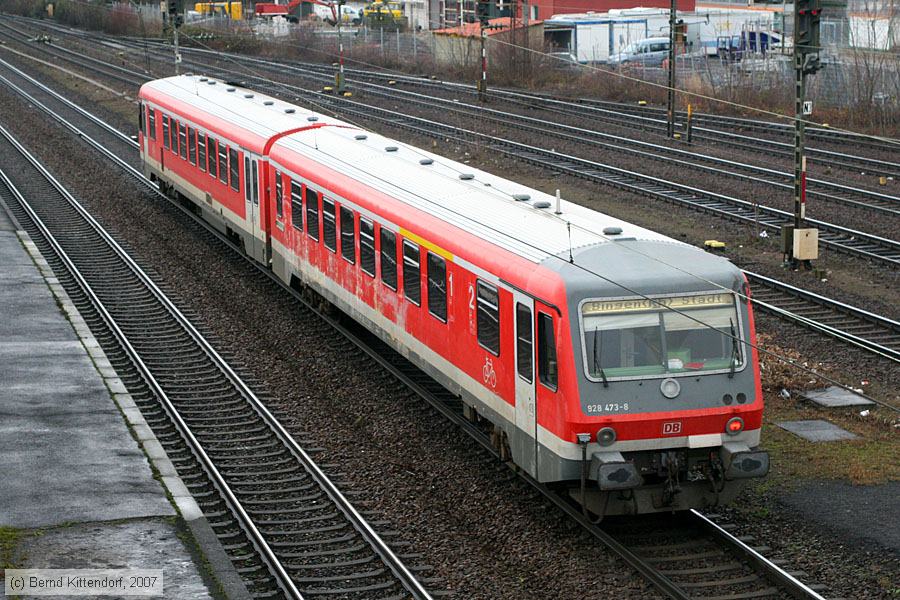 Deutsche Bahn - 928473-8
/ Bild: db9284738_bk0712010025.jpg Deutsche Bahn - 928473-8
/ Bild: db9284738_bk0712010025.jpg