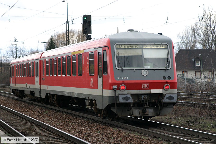 Deutsche Bahn - 928481-1
/ Bild: db9284811_bk0703030043.jpg Deutsche Bahn - 928481-1
/ Bild: db9284811_bk0703030043.jpg