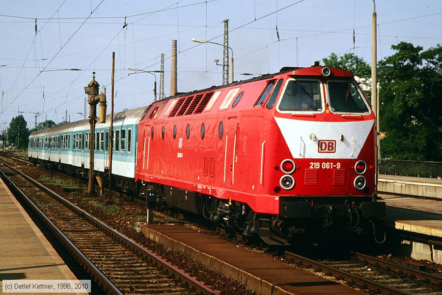 Deutsche Bahn - 219061-9
/ Bild: db2190619_dk126506.jpg
