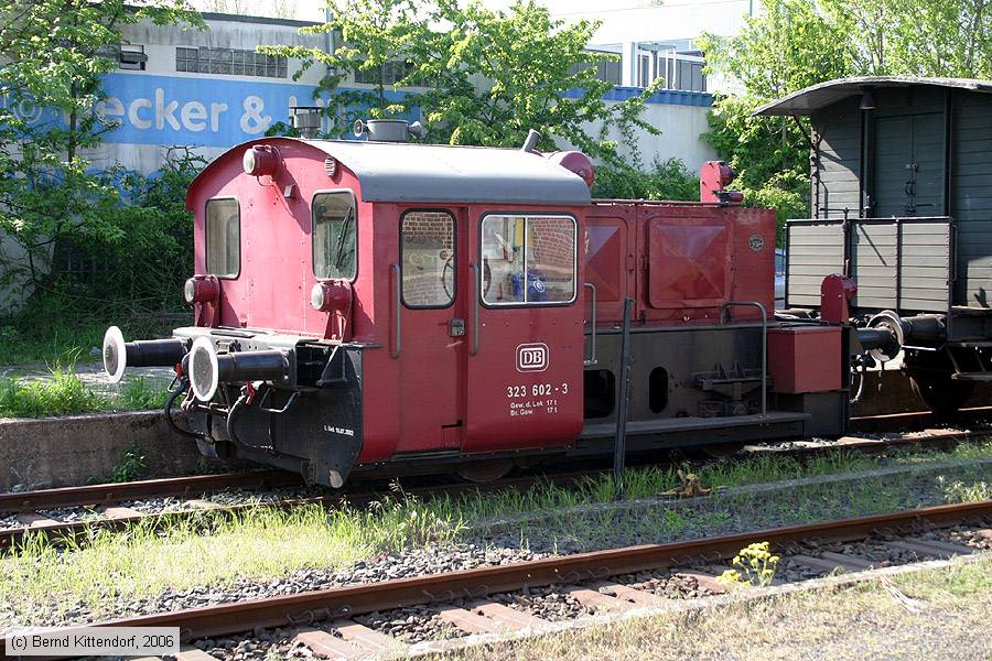 Historische Diesel-Lok - 323602-3
/ Bild: db3236023_bk0605070251.jpg