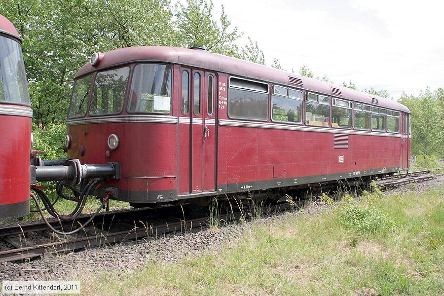 Historischer Schienenbus - VT 98 9829
/ Bild: dbvt989829_bk1105280169.jpg