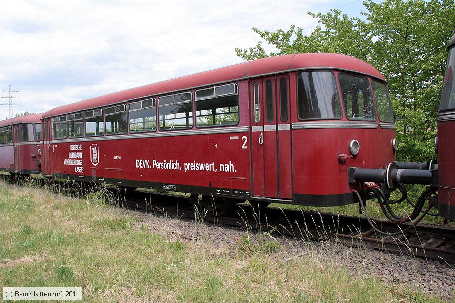 Historischer Schienenbus - 998250-5
/ Bild: db9982505_bk1105280164.jpg