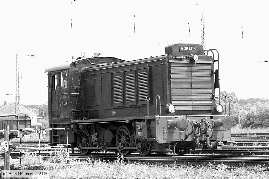 Historische Diesel-Lok - V36 406
/ Bild: dieselv36406_bk0605280217.jpg